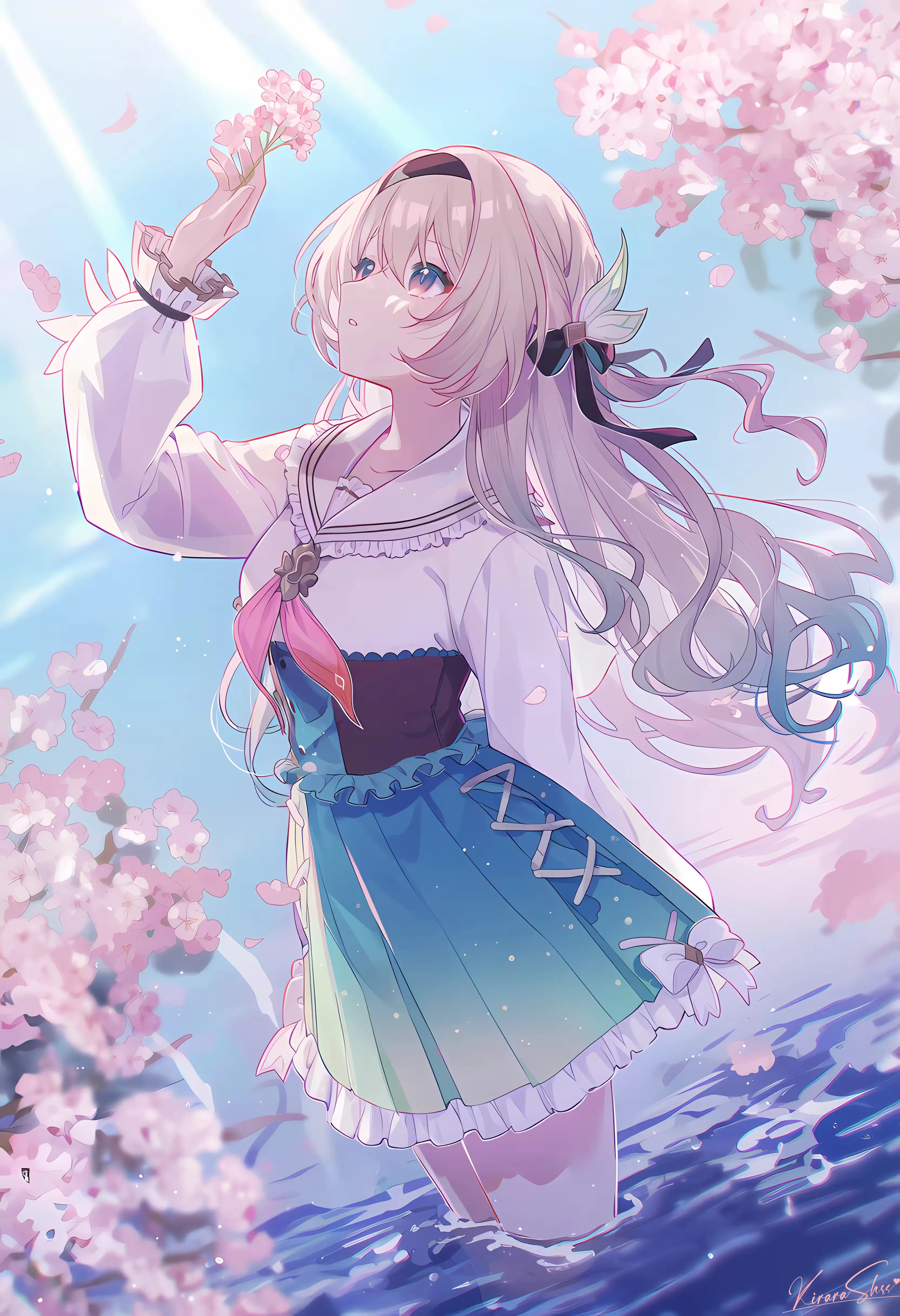 Mobile background image of the blog